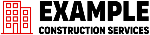 Example Construction Logo